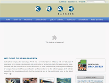 Tablet Screenshot of krahbahrain.net